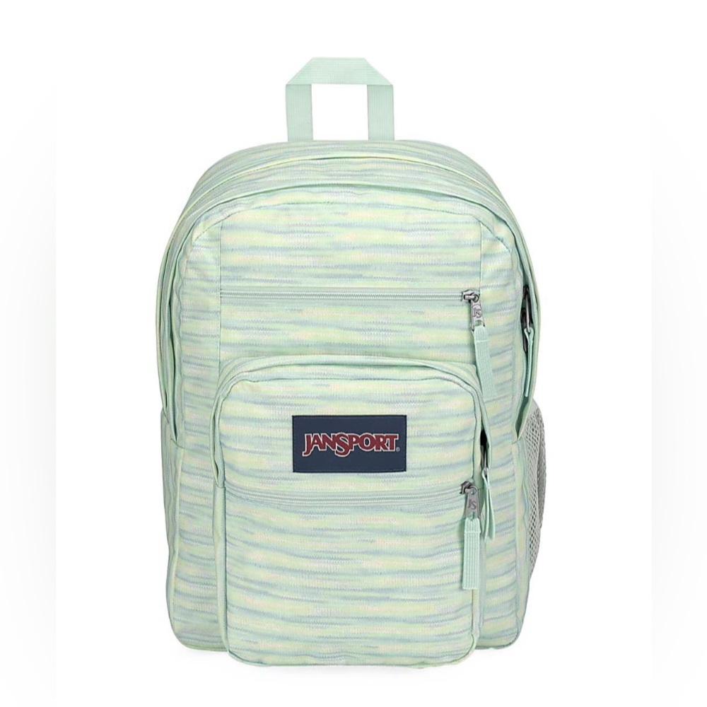 (NEW) JanSport Big Student Backpack With 15” Laptop Pocket, 70’s Space Dye